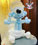 Baby Smurf Balloon Sculpture Thumbnail