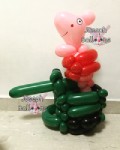 Peppa Pig Balloon Sculpture Thumbnail