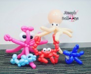 Sea Creatures Balloon Sculptures Thumbnail